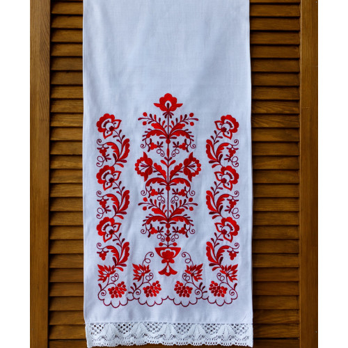 Вишитий рушник Калина