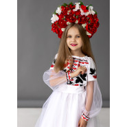 Вишите плаття для дівчинки Калина