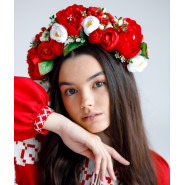 Віночок з ексклюзивних піонів