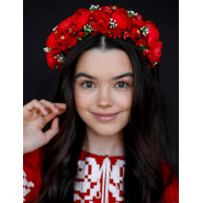 Обруч з квітів ніжість