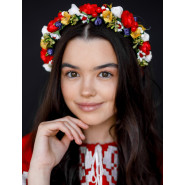 Обруч з квітів Класика