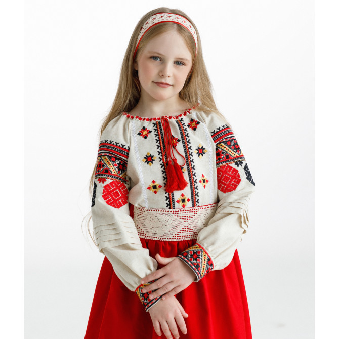 Вишиванка для дівчинки Вінниччина ART-LEV